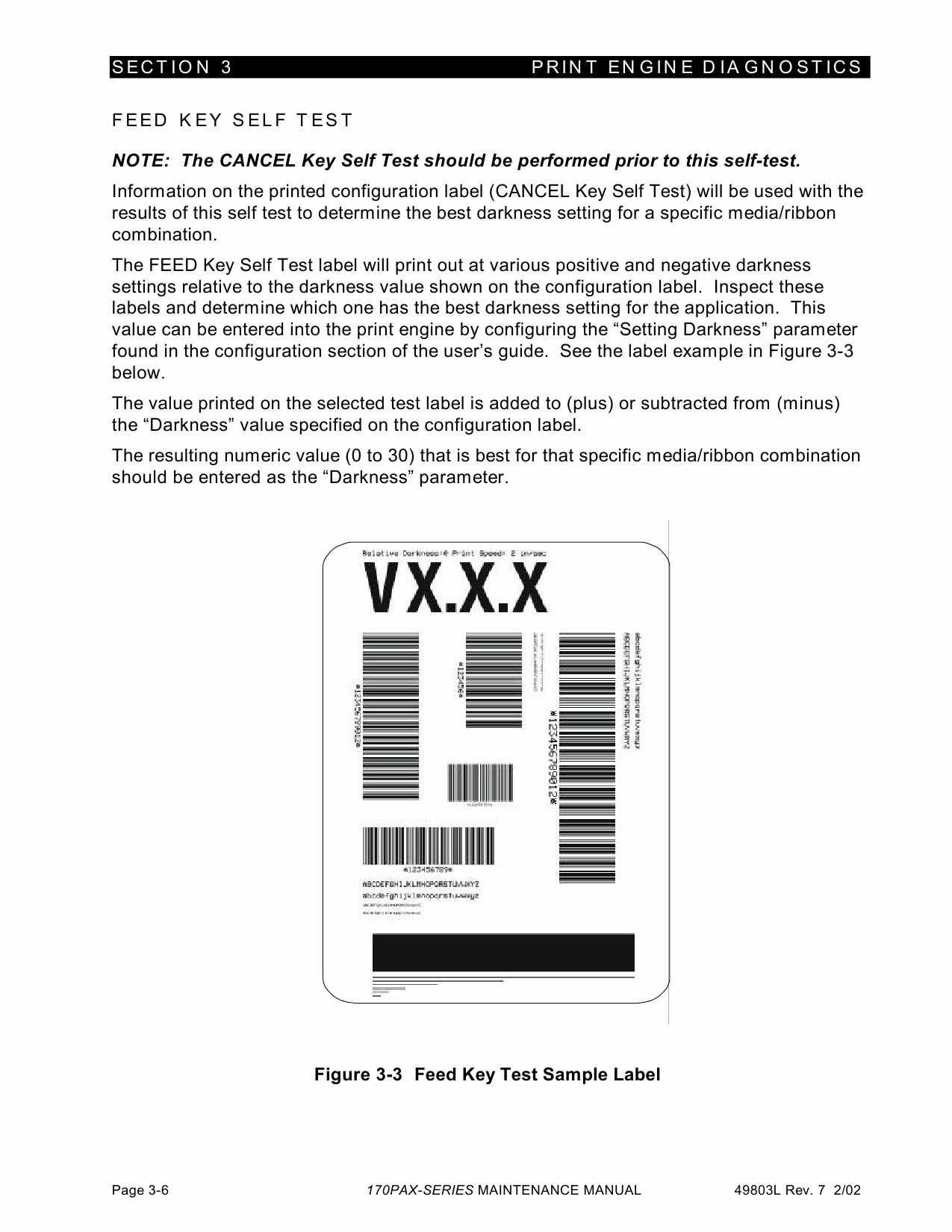 Zebra Label 170PAX Maintenance Service Manual-3